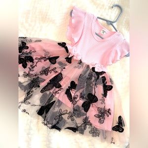 Baby Girl Butterfly Dress